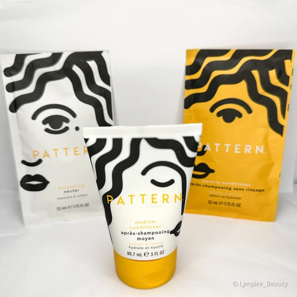 3 pc Pattern Travel Medium Conditioner, Leave in Conditioner & Detangling Nectar
